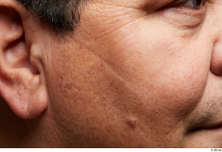 HD Face Skin Umberto Espinar cheek ear skin texture wrinkles…